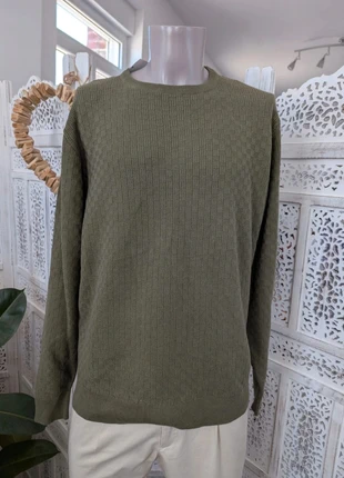 Pull homme MoCasual tendance – Taille L – 100% coton – Couleur kaki chic B13, brand: MO CASUAL, condition: Very good, size: L, €19.99, €21.69 includes Buyer Protection Pro