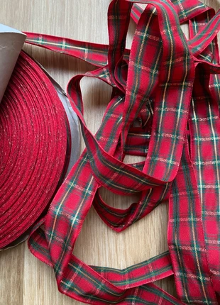 Christmas Ribbon (2.5cm) 100 yards, condition: New, €15.00, €16.45 includes Buyer Protection