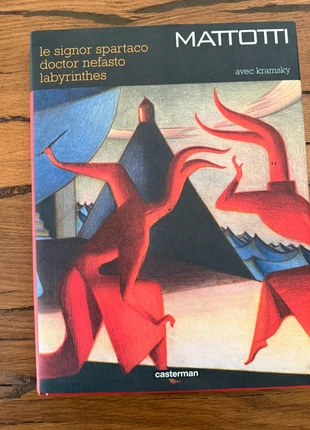 Mattotti: Le Signor Spartaco, Doctor Nefasto, Labyrinthes, zustand: Neu, 11,00 €, 12,25 € inklusive Vinted-Käuferschutz