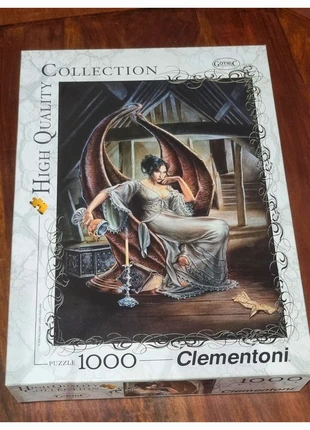 Puzzle Clementoni 1000 pièces de la High quality Collection style Gothic, marca: Alchemy Gothic, estado: Bom, €8.00, €9.10 inclui Proteção do Comprador