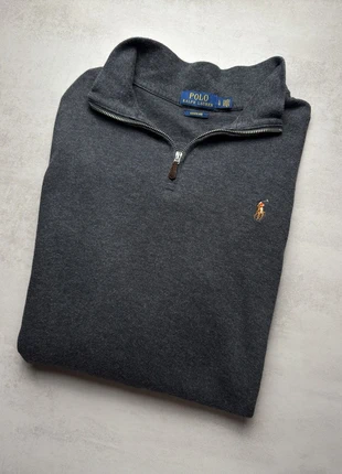 Pull 1/4 zip half zip gris Ralph Lauren taille L M289, marque: Ralph Lauren, état: Très bon état, taille: L, 75,00 €, 79,45 € Protection acheteurs incluse