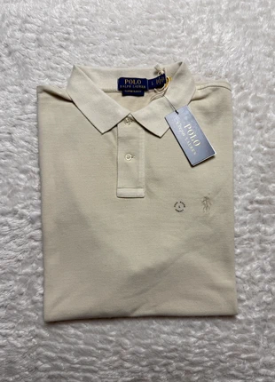 Polo Ralph Lauren beige • Taille L • Neuf, brand: Ralph Lauren, condition: New with tags, size: L, €70.00, €74.20 includes Buyer Protection Pro