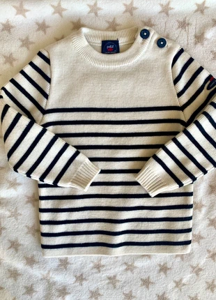 Pull marinière Saint James, merk: Saint James, staat: Nieuw zonder prijskaartje, maat: 3 jaar / 98 cm, € 45,00, € 47,95 inclusief Kopersbescherming