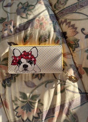 Portafoglio con bulldog francese 🐶💛 comodo e ampio, marke: Fiorentina, zustand: Neu, 4,00 €, 4,90 € inklusive Vinted-Käuferschutz