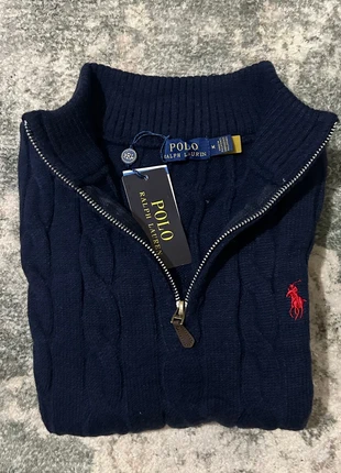 Pull sweat half zip quart zip col camionneur Ralph Lauren taille M, marque: Ralph Lauren, état: Très bon état, taille: M, 55,00 €, 58,45 € Protection acheteurs incluse