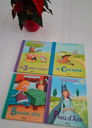 Lot de 4 livres contes pour les petits, état: Très bon état, 4,00 €, 4,90 € Protection acheteurs incluse