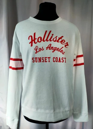 Sweat Hollister blanc – Sunset Coast – Taille S, brand: Hollister, condition: New without tags, size: S / 36 / 8, €20.00, €21.70 includes Buyer Protection Pro