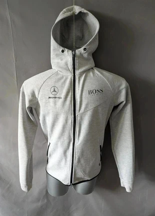 Veste grise homme Hugo Boss Mercedes AMG taille M, zustand: Zufriedenstellend, größe: M / 38 / 10, 18,00 €, 19,60 € inklusive Vinted-Käuferschutz