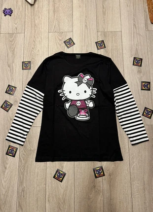 T-shirt manche longue hello kitty rock emo y2k death metal vintage style, brand: Hello Kitty, condition: New without tags, size: L, €25.00, €26.95 includes Buyer Protection Pro