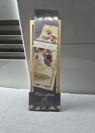 Plat à gâteau lumineux LED – Neuf, spécial fêtes de Noël, marque: Noël, état: Très bon état, 4,19 €, 5,10 € Protection acheteurs incluse