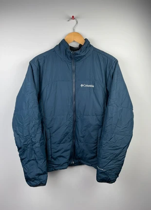 Veste doudoune Columbia bleu marine taille (M) homme matelassé sans capuche avec logo brodé, marque: Columbia, état: Très bon état, taille: M, 49,00 €, 52,15 € Protection acheteurs incluse