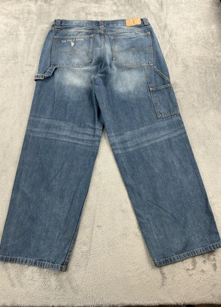 Jeans denim W36 L30 ralph lauren baggy bleu marine brodé broderies hip hop vintage y2k, brand: Ralph Lauren, condizioni: Ottime, taglia: IT 46 | W36, €29.00, €31.15 include la Protezione acquisti