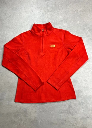 Veste polaire quart zip half zip femme The North Face rouge taille XS logo brodé 100% polyester, marque: The North Face, état: Très bon état, taille: XS / 34 / 6, 20,00 €, 21,70 € Protection acheteurs incluse