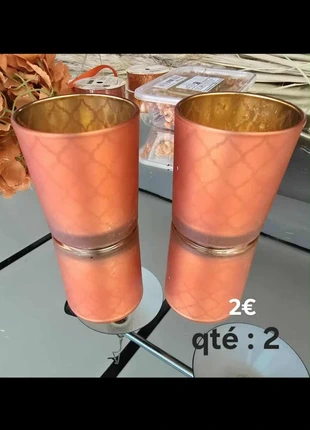 2 petits photophores terracotta, marque: Terracotta, état: Bon état, 2,00 €, 2,80 € Protection acheteurs incluse