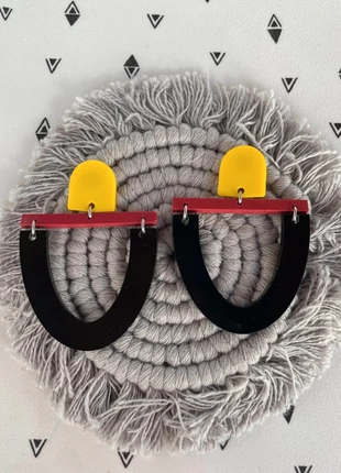 Lindos Brincos de resina, état: Neuf sans étiquette, 7,00 €, 8,05 € Protection acheteurs incluse