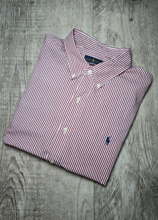 Ralph Lauren – Chemise rayée – Rouge/Blanc – Taille XXL (Homme), brand: Ralph Lauren, condition: Very good, size: XXL, €34.90, €37.35 includes Buyer Protection