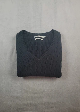 Pull Torsadé Tommy Hilfiger Noir Taille L Femme Logo Brodé Laine Très Bon État #121, brand: Tommy Hilfiger, condition: Very good, size: L / 40 / 12, €19.99, €21.69 includes Buyer Protection Pro