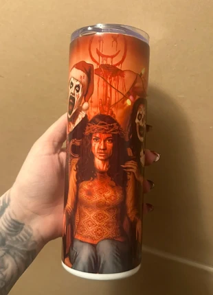 Art the clown Terrifier 20oz hot/cold tumbler, brand: horror, condition: Very good, £15.00, £16.45 includes Buyer Protection
