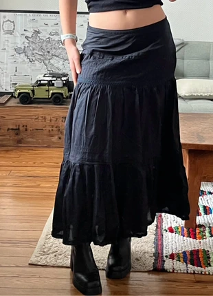 Jupe longue noire vintage, brand: Vintage Dressing, condition: Very good, size: M / 38 / 10, €26.00, €28.00 includes Buyer Protection