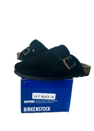 Birkenstock Boston Negros talla 39, marca: Birkenstock, estado: Novo com etiquetas, tamanho: 39, €60.00, €63.70 inclui Proteção do Comprador