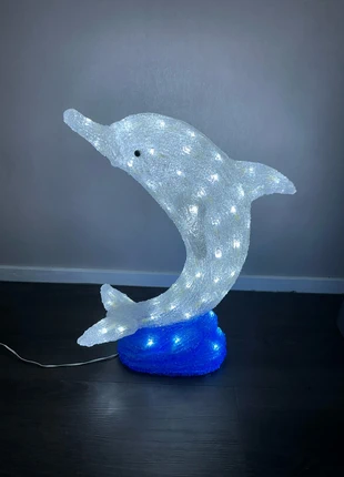 Dolfijnen lamp, merk: geen merk, staat: Heel goed, € 14,95, € 16,40 inclusief Kopersbescherming