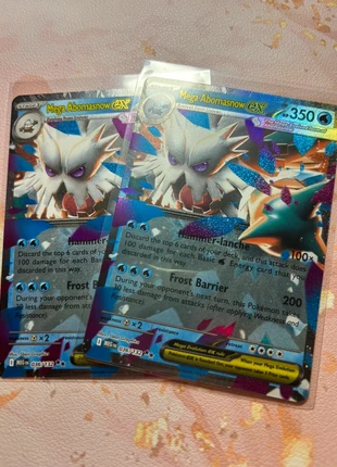 2x mega abomasnow ex 036, merk: Pokémon, staat: Heel goed, € 1,50, € 2,28 inclusief Kopersbescherming