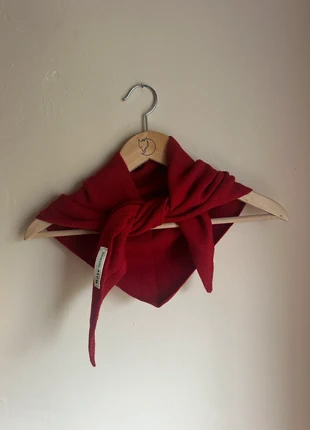 100% wool red triangle scarf, brand: MOCU, condition: New without tags, £18.99, £20.64 includes Buyer Protection Pro