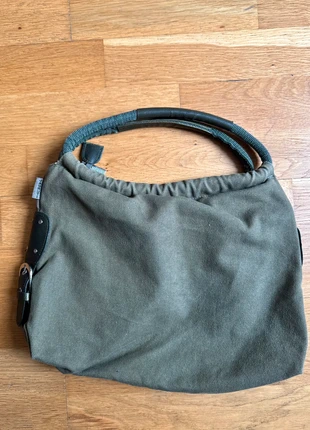 Sac kaki style jean 90s 2000s y2k portée épaule, marque: Vintage Dressing, état: Bon état, 10,00 €, 11,20 € Protection acheteurs incluse