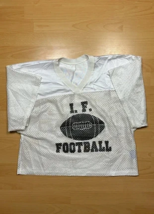 Maillot de football américain blanc I.F. Buck’s Bags à manches courtes XL - Made in USA - SKU0028, brand: bucks bags, condition: Good, size: XL, €14.99, €16.44 includes Buyer Protection