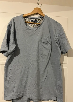 T shirt bleu status, marque: Status, état: Très bon état, taille: L, 3,00 €, 3,85 € Protection acheteurs incluse