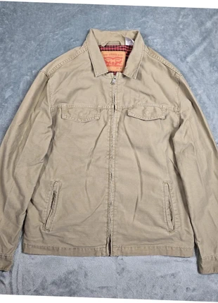 Veste Harrington Levi's beige, taille M, très bon état, marke: Levi's, zustand: Sehr gut, größe: M, 28,50 €, 30,63 € beinhaltet Vinted-Käuferschutz Pro