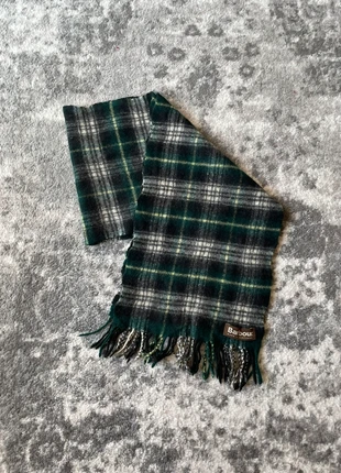 Écharpe Barbour carreaux verte laine scarf green wool made in Scotland, brand: Barbour, condition: Satisfactory, €10.00, €11.20 includes Buyer Protection Pro