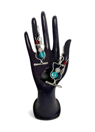 Blue Lagoon Silver Cocktail, marca: Handmade, estado: Novo sem etiquetas, €6.50, €7.53 inclui Proteção do Comprador