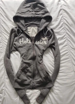 2000s gilet Hollister gris taille M - très bon état - y2k Gothique grunge vintage, marque: Hollister, état: Très bon état, taille: M / 38 / 10, 49,99 €, 53,19 € Protection acheteurs incluse