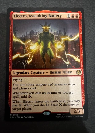 Electro, Assaulting Battery 076 Magic The Gathering Regular, brand: Magic: The Gathering, condition: New without tags, £2.00, £2.80 includes Buyer Protection