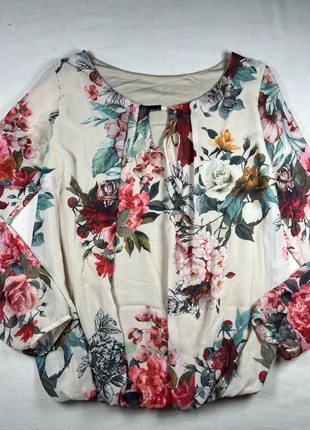 Blouse à fleurs vintage, marque: Vintage, état: Très bon état, taille: M / 38 / 10, 5,00 €, 5,95 € Protection acheteurs (Pro) incluse