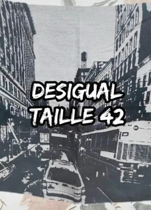 Jupe femme New York desigual taille 42, brand: Desigual, condizioni: Ottime, taglia: XL / IT 46 / EU 42, €10.00, €11.20 include la Protezione acquisti