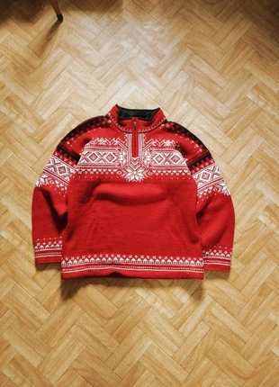 Sweat pull dale of Norway laine vintage taille M homme rouge et blanc a motif, brand: Dale of Norway, condition: Very good, size: M, €90.00, €95.20 includes Buyer Protection
