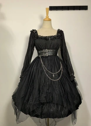 Gothic Sweet Lolita Dress – Elegant Dark Style 15006, marque: Lolita, état: Très bon état, taille: Taille unique, 55,88 €, 59,37 € Protection acheteurs incluse