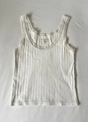 Brandy Melville Tanktop, marke: Brandy Melville, zustand: Gut, größe: Einheitsgröße, 5,00 €, 5,95 € inklusive Vinted-Käuferschutz