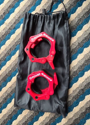 Barbell collars, brand: Power guidance, condition: Good, £10.00, £11.20 includes Buyer Protection