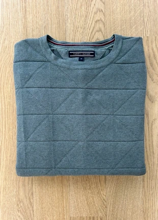 Pull Tommy Hilfiger col rond gris Homme taille M bon état, brand: Tommy Hilfiger, condition: Good, size: M, €11.00, €12.25 includes Buyer Protection Pro