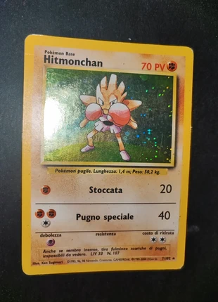Hitmonchan holo 7/102 set base, marque: Pokémon, état: Bon état, 18,90 €, 20,55 € Protection acheteurs (Pro) incluse
