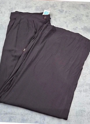 pantalon ample - femme - grande taille - léger - taille 48 - neuf avec étiquette, merk: Vintage Dressing, staat: Nieuw met prijskaartje, maat: 4XL / 48 / 20, € 19,90, € 21,60 inclusief Kopersbescherming