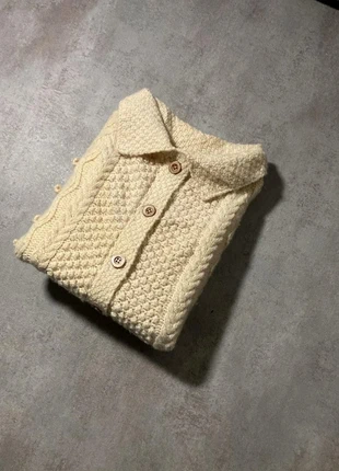 Pull Aran Vivien Vintage Irish Wool en 100% pure laine Beige en maille torsadée taille S, marque: Aran Crafts, état: Très bon état, taille: S, 49,99 €, 53,19 € Protection acheteurs incluse