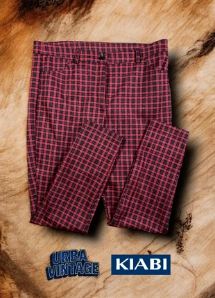 Pantalón Kiabi Checkered Pants Red Black 00’s Vintage Slim Fit Punk Style Premium Quality, marque: Kiabi, état: Très bon état, taille: XXL / 44 / 16, 6,95 €, 8,00 € Protection acheteurs incluse