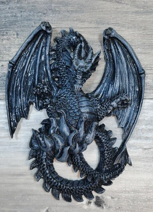 Figurine Dragon Noir en Résine, merk: sans marque, staat: Heel goed, € 7,00, € 8,05 inclusief Kopersbescherming