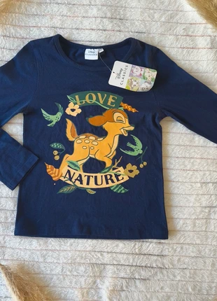 Manches longues Bambi bleu taille 6 ans neuf avec étiquette, brand: Disney, condition: New with tags, size: 6 years / 116 cm, €8.00, €9.10 includes Buyer Protection