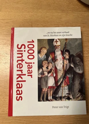 Boek 1000 jaar Sinterklaas van Peter vanTrigt, condizioni: Come nuovo, €15.00, €16.45 include la Protezione acquisti