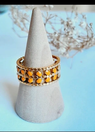 Magnifique bague dorée et Pierre orange Acier inoxydable Neuf, marke: ZAG, zustand: Neu, größe: Größenverstellbar, 7,90 €, 9,00 € inklusive Vinted-Käuferschutz